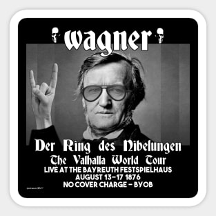 Wagner On Tour Sticker